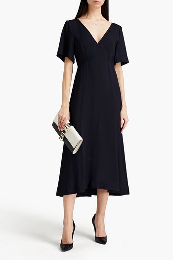 VICTORIA BECKHAM Crepe midi dress