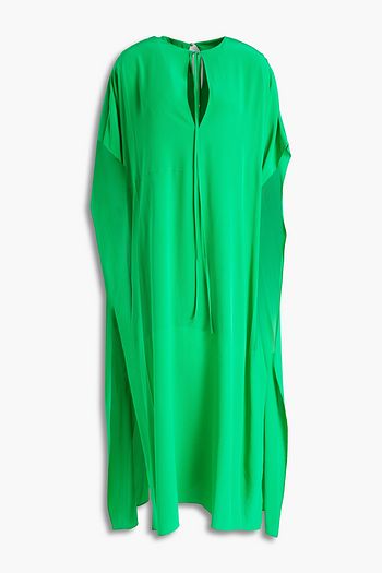 VICTORIA BECKHAM Silk crepe de chine kaftan