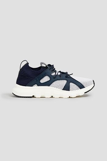 Z ZEGNA Knit-paneled mesh sneakers