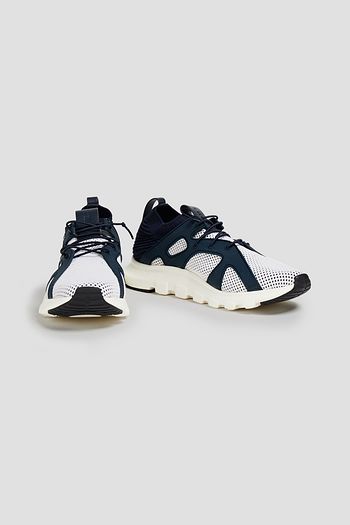 Z ZEGNA Knit-paneled mesh sneakers