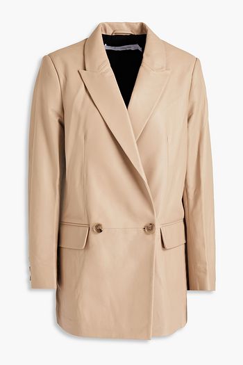 IRO Panama double-breasted leather blazer