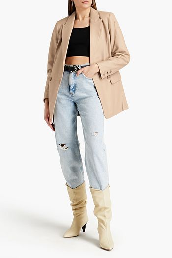 IRO Panama double-breasted leather blazer