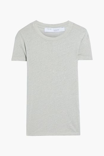 IRO Third slub linen-jersey T-shirt