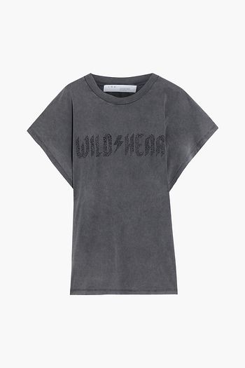 IRO Wilde printed cotton-jersey T-shirt