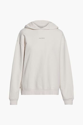 IRO Syndra printed French cotton-terry sweatshirt