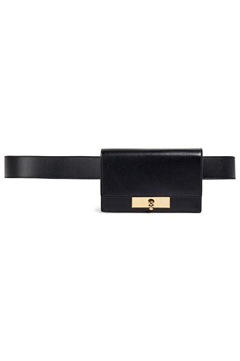 ALEXANDER MCQUEEN Embellished leather belt bag