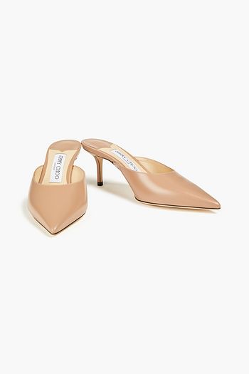 JIMMY CHOO Rav 65 leather mules