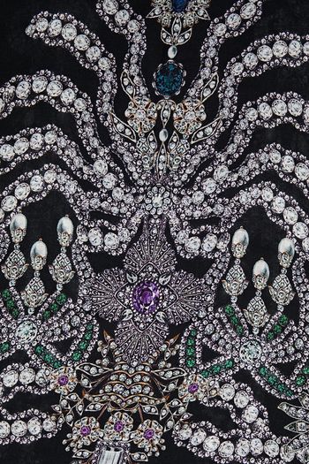 ALEXANDER MCQUEEN Bedruckter Schal aus einer Modal-Wollmischung