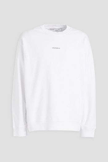 IRO Ted printed cotton-fleece sweatshirt