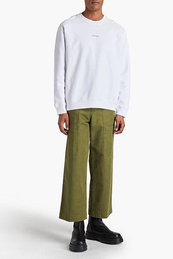 IRO Ted printed cotton-fleece sweatshirt