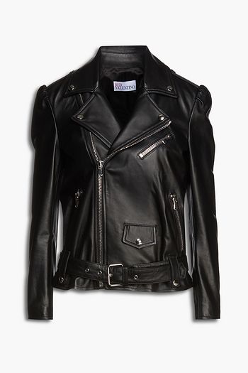 REDVALENTINO Leather biker jacket