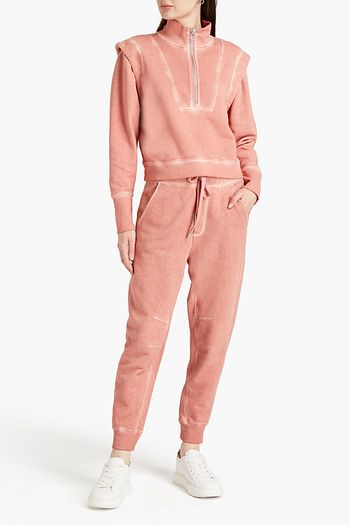 VERONICA BEARD Dylan French Pima cotton-terry sweatshirt