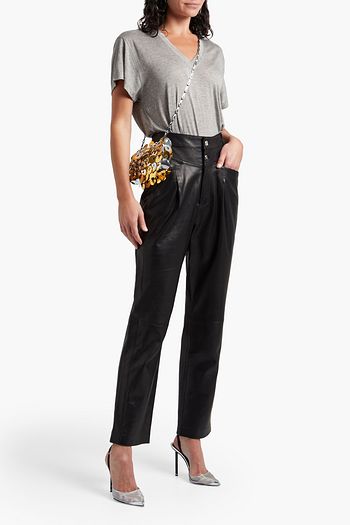 IRO Ramaza mélange modal and cashmere-blend T-shirt