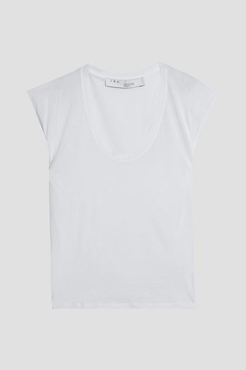 IRO Sharly slub cotton-jersey top
