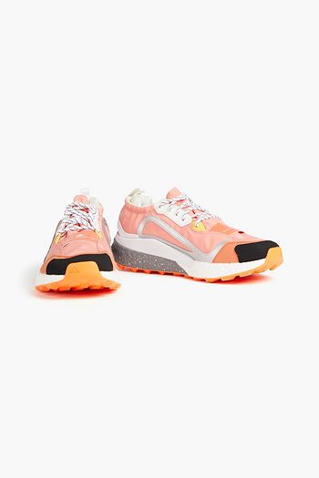 ADIDAS BY STELLA MCCARTNEY Outdoorboost 2.0 COLD.RDY Sneakers aus Velourslederimitat, Leder und Neopren