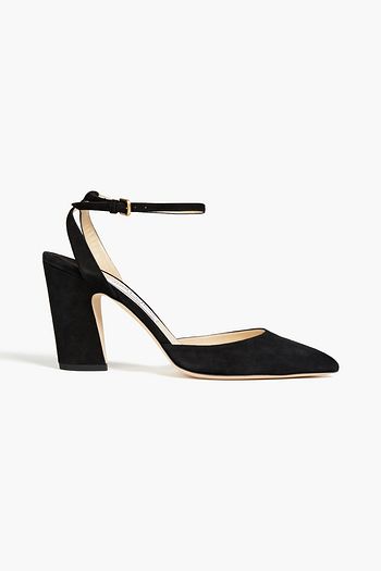 JIMMY CHOO Micky 85 suede pumps