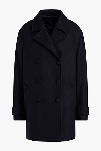 OFFICINE GÉNÉRALE PARIS 6ᵉ Eline doppelreihiger Mantel aus Filz aus einer Wollmischung