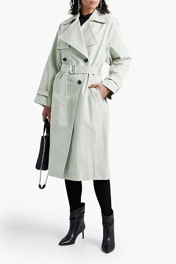 IRO Benoit belted cotton-twill trench coat