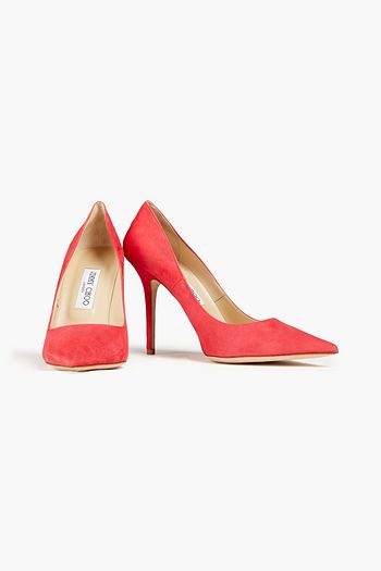 JIMMY CHOO Abel suede pumps