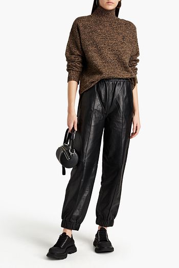 GANNI Karottenhose aus Leder