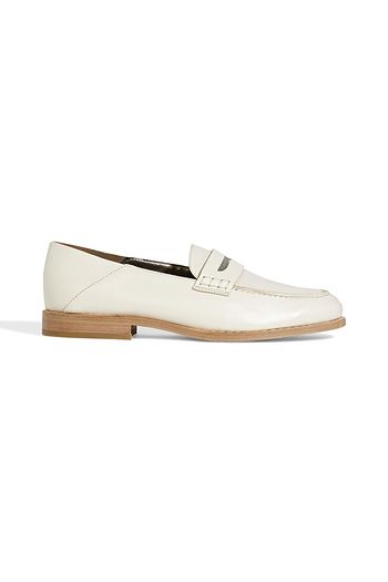 BRUNELLO CUCINELLI Bead-embellished leather loafers