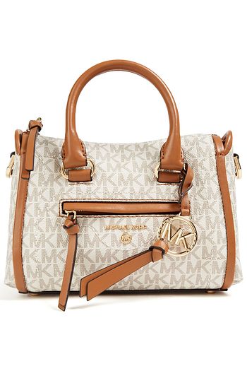 MICHAEL MICHAEL KORS Carine logo-print faux leather tote