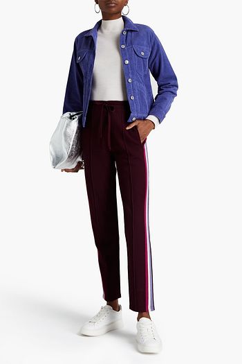 ISABEL MARANT ÉTOILE Striped knitted track pants