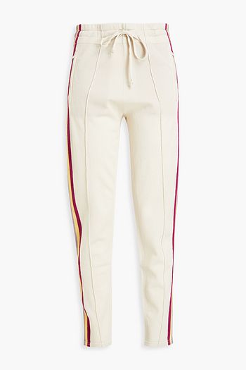 ISABEL MARANT ÉTOILE Striped knitted track pants