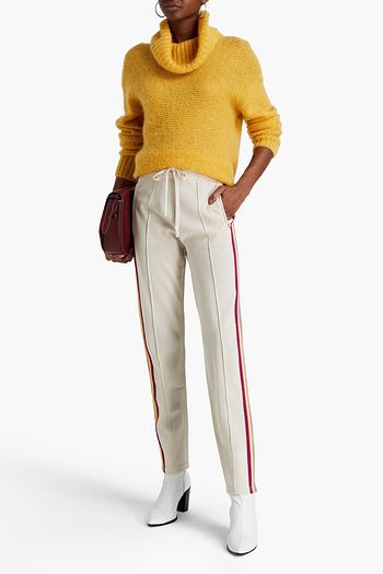 ISABEL MARANT ÉTOILE Striped knitted track pants