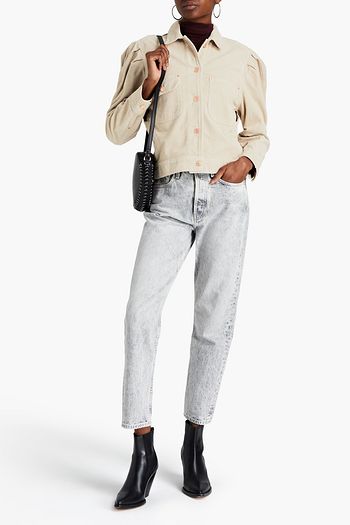ISABEL MARANT ÉTOILE Jolanav gathered cotton-corduroy jacket