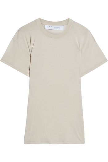 IRO Pozo Lyocell and cotton-blend T-shirt