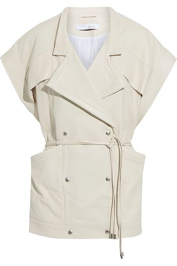 IRO Hamal double-breasted leather vest