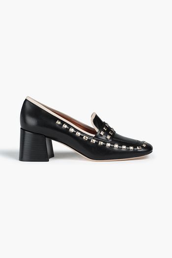 TORY BURCH Studded leather pumps