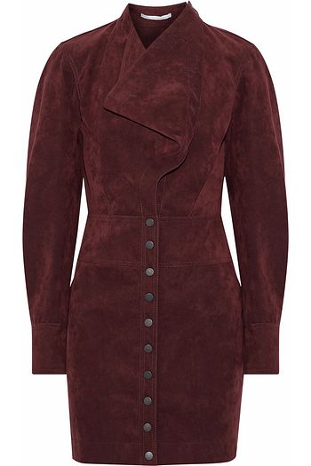 STELLA MCCARTNEY Faux suede mini dress
