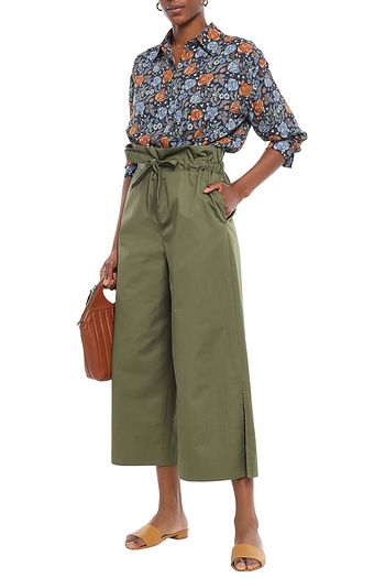 ACNE STUDIOS Floral-print crepe shirt
