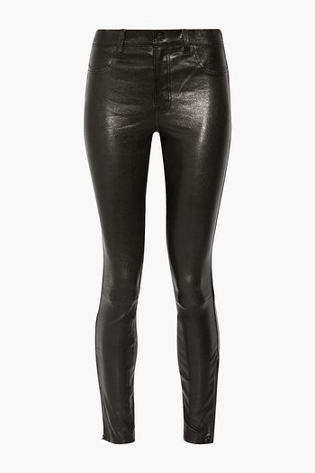 J BRAND 8001 leather skinny pants