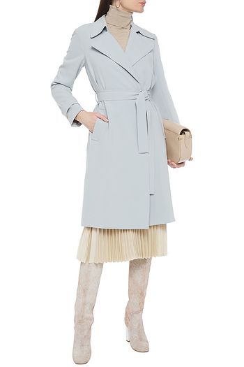 THEORY Oaklane crepe trench coat