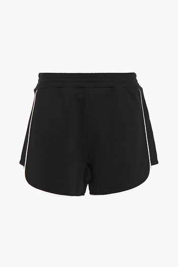 KENZO Printed French cotton-terry shorts