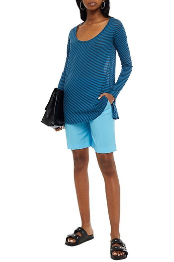 AMERICAN VINTAGE Striped Supima cotton-jersey top