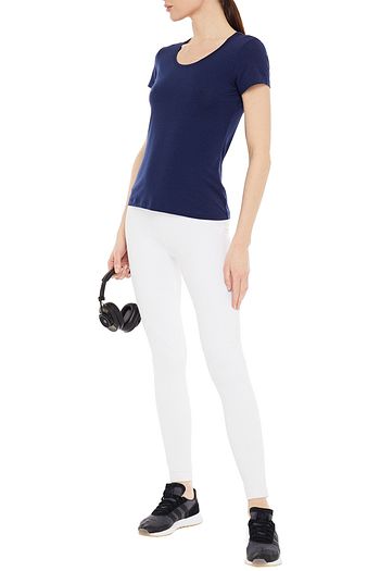 ERNEST LEOTY Emilie stretch-Tencel and cotton-blend jersey T-shirt