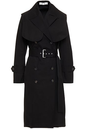 VICTORIA BECKHAM Doppelreihiger Trenchcoat aus Baumwoll-Canvas