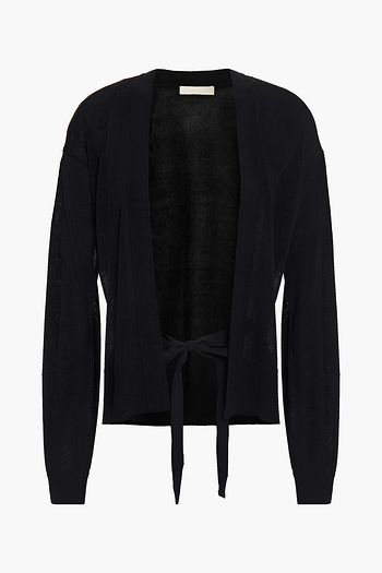 VANESSA BRUNO Tie-front linen-blend cardigan