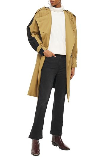 FRAME Le Sylvie Kick Boot high-rise bootcut jeans