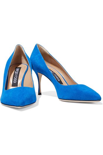 SERGIO ROSSI Godiva 75 suede pumps