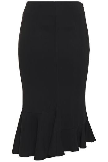 VICTORIA BECKHAM Fluted stretch-crepe pencil skirt