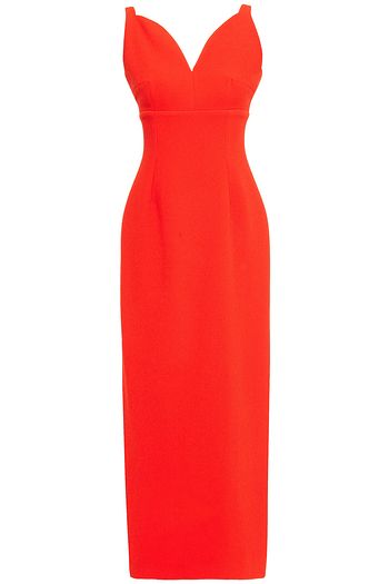 EMILIA WICKSTEAD Mathilda textured crepe midi dress