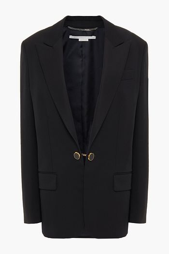 STELLA MCCARTNEY Blazer aus Grain de Poudre aus Wolle