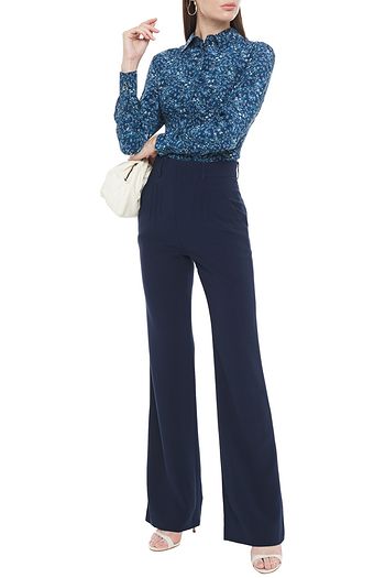 ALTUZARRA Printed silk crepe de chine shirt