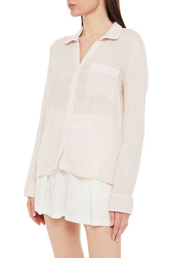 SKIN Cotton-gauze pajama top