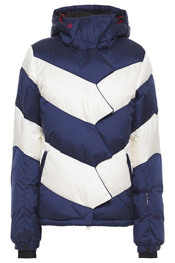 PERFECT MOMENT Super Day quilted two-tone shell down ski jacket